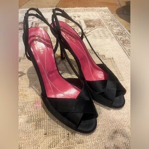 Kate Spade Black Heels size 6